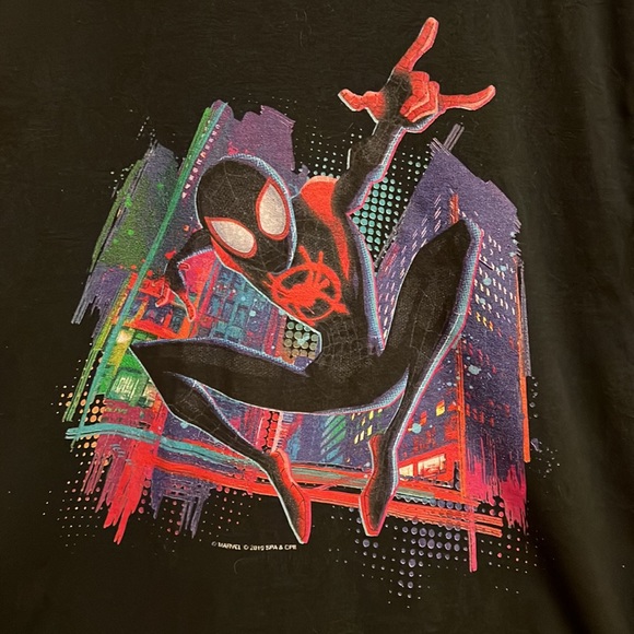 Marvel Spider-Man, Miles Morales, boys size large, t-shirt. - Picture 2 of 3